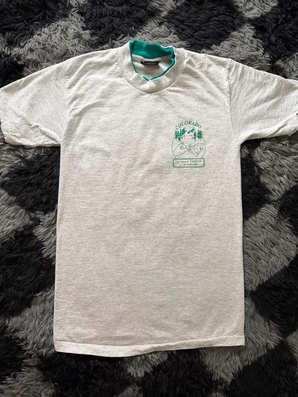 Vintage Signal Sports Colorado Graphic Ringer T-Shirt